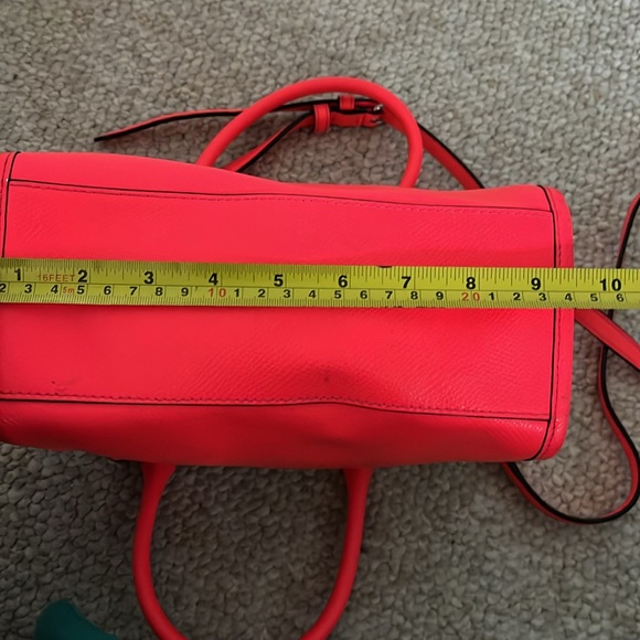 Coach Mini Bennett Neon Pink Satchel - Picture 12 of 13
